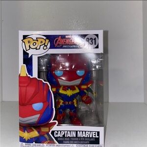 Marvel Captain Marvel Action Figure - Red, Blue, Yellow